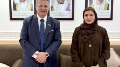 سارة الأميري تلتقي بوزير التربية والتعليم الإسرائيلي