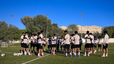 منتخبنا للشباب يلتقي شقيقه العراقي ودياً في معسكر العين