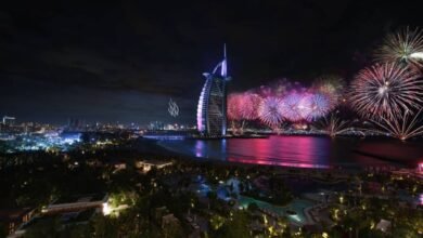 سحر دبي يضيء العالم بألوان الفرح احتفالاً بقدوم عام 2026