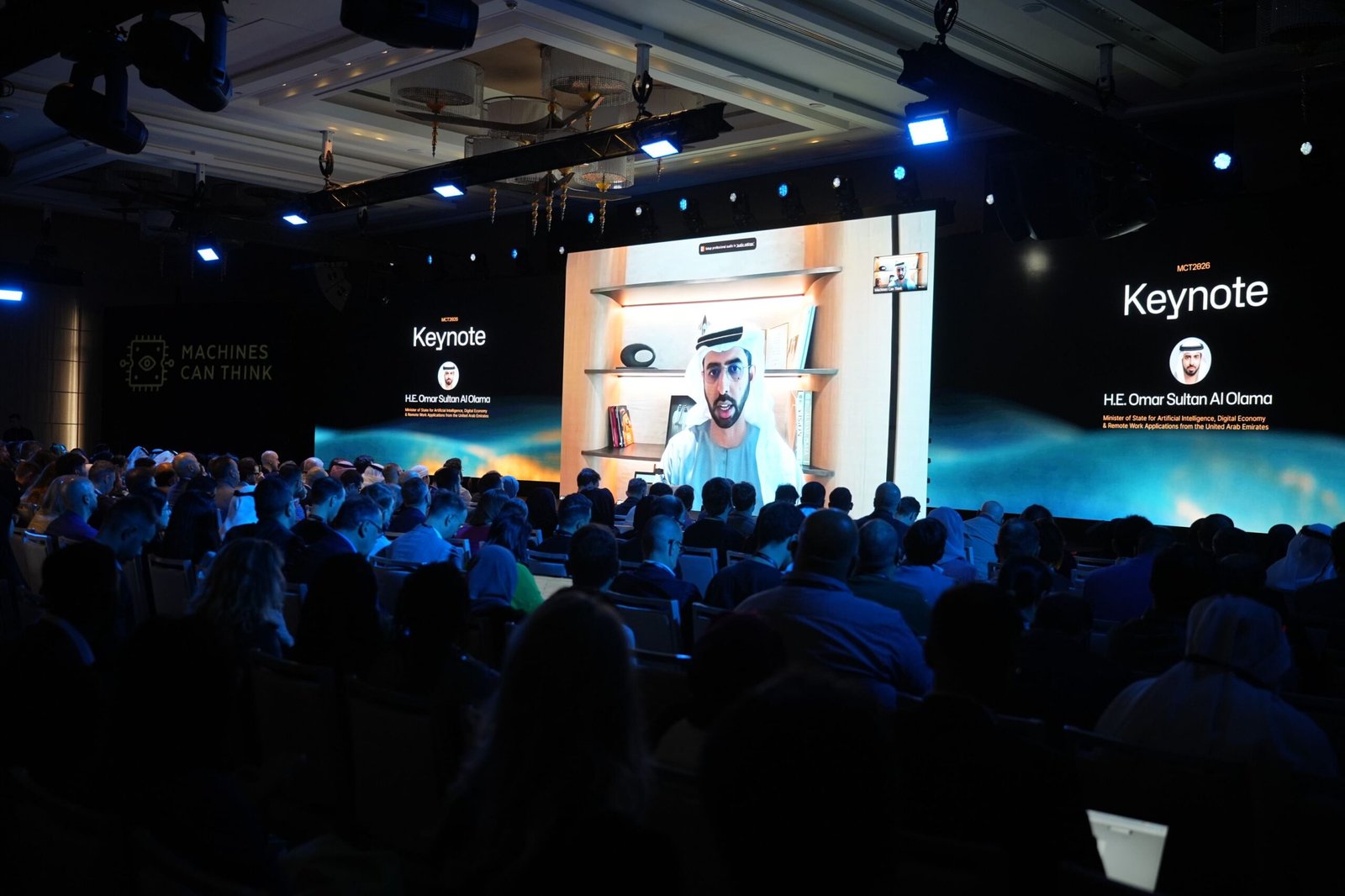 قمة "ماشينز كان ثينك" تستشرف مستقبل الذكاء الاصطناعي وآثاره على القطاعات الحيوية 1 قمة "ماشينز كان ثينك" تستشرف مستقبل الذكاء الاصطناعي وآثاره على القطاعات الحيوية