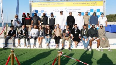 مهرجان دبي للرياضات المائية يتوّج أبطال "الكايت سيرف"