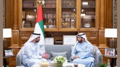 حمدان بن زايد يطلع على أبرز المشاريع الإستراتيجية لقطاعي الطاقة والمياه في منطقة الظفرة