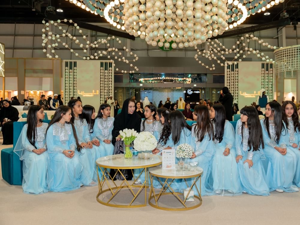 شما بنت محمد بن خالد تفتتح النسخة الرابعة من معرض ومنصة الثريا في أبوظبي 1 شما بنت محمد بن خالد تفتتح النسخة الرابعة من معرض ومنصة الثريا في أبوظبي