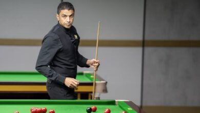 شهاب يفوزه على بطل إنجلترا في تصفيات بطولة ألمانيا لمحترفي السنوكر
