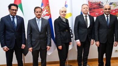 "غرف دبي" تبحث تطوير العلاقات الاقتصادية مع صربيا