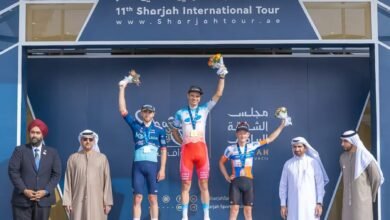 هيثم بن صقر القاسمي يتوج رين تارامي بطلاً للمرحلة الثانية من طواف الشارقة الدولي