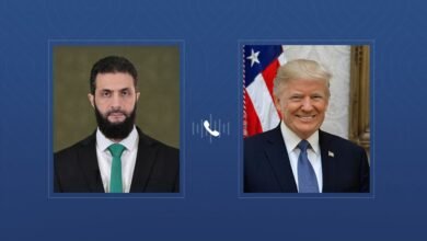 ترامب الشرع يبحثان هاتفيا تحصين المرحلة الانتقالية وجهود الإعمار