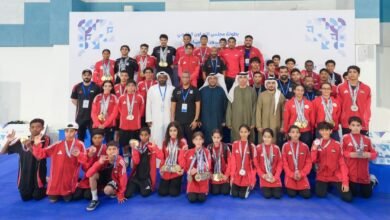 منتخب الإمارات يتوج ببطولة التعاون الخليجي للسباحة