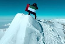 فاطمة العوضي تهدي إنجازها في القارة القطبية الجنوبية لرئيس الدولة و"أم الإمارات"