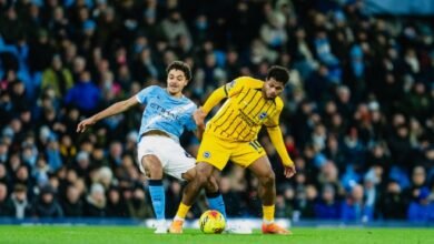 مانشستر سيتي يتعثر أمام برايتون