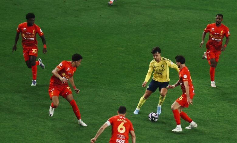 النصر يسقط أمام القادسية في الدوري السعودي 6 النصر يسقط أمام القادسية في الدوري السعودي