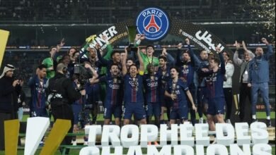 باريس بطلًا للسوبر الفرنسي للمرة 14 في تاريخه