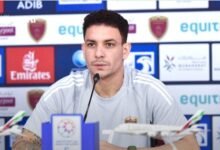 كايو كانيدو: سنخوض مباراة مفصلية أمام الشارقة 