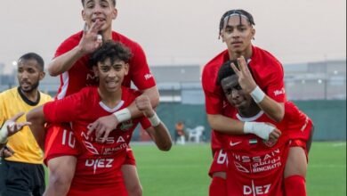 شباب الأهلي يقهر العين في كأس الإمارات تحت 19 عامًا