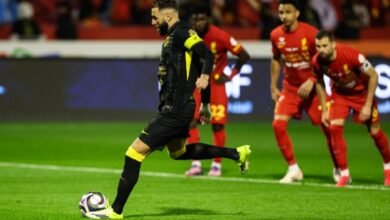 رغم بصمة بنزيما.. اتحاد جدة يسقط أمام القادسية