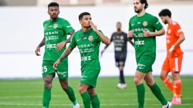 شباب الأهلي يخطف 3 نقاط من عجمان