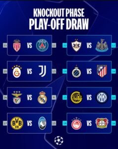 قرعة صادمة لريال مدريد في ملحق أبطال أوروبا