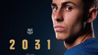 برشلونة يُجدد عقد فيرمين لوبيز حتى 2031