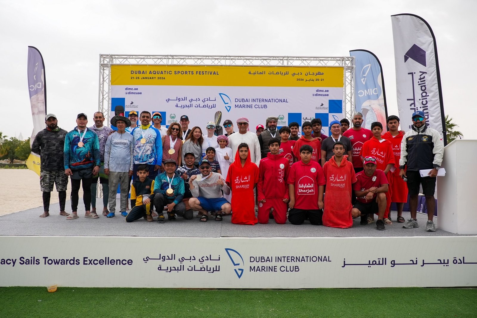 "مهرجان دبي للرياضات المائية" يتوج الفائزين في مسابقتي "الصيد" و"التجديف" 1 مهرجان دبي للرياضات المائية