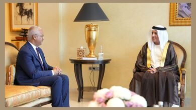 سعود بن صقر يستقبل سفير أستراليا