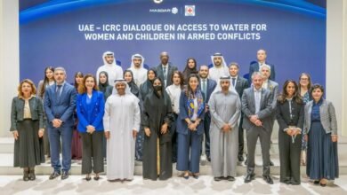 وزارة الخارجية الإماراتية واللجنة الدولية للصليب الأحمر تنظمان جلسة حوارية رفيعة المستوى حول تمكين النساء والأطفال من الوصول إلى المياه في مناطق النزاعات المسلحة