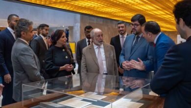 حاكم الشارقة يزور الأرشيف الوطني البرتغالي