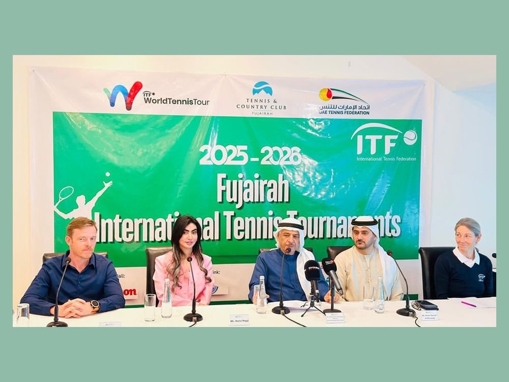 الفجيرة تستضيف ثلاث بطولات دولية كبرى للتنس 1 الفجيرة تستضيف ثلاث بطولات دولية كبرى للتنس