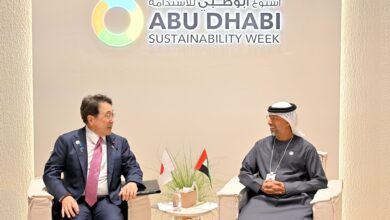 الإمارات واليابان تبحثان تعزيز شراكتهما خلال القمة العالمية لطاقة المستقبل