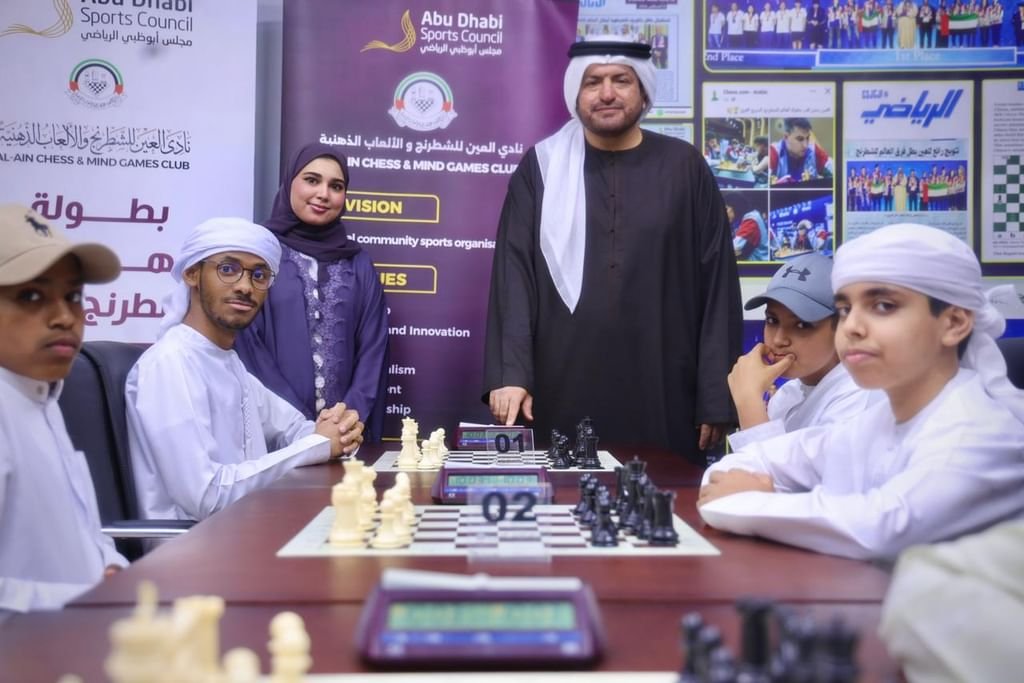 ختام بطولة الشطرنج السريع في العين 1 ختام بطولة الشطرنج السريع في العين
