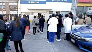 دوي صفارات الإنذار من الزلزال خلال المؤتمرالصحفي الصباحي لرئيسة المكسيك