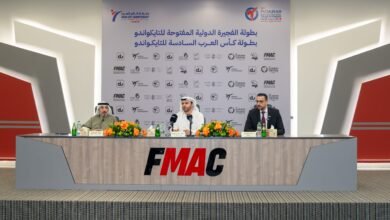 انطلاق بطولتي الفجيرة المفتوحة وكأس العرب للتايكواندو فبراير المقبل