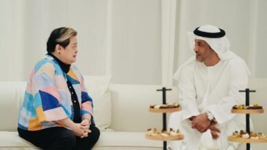 الهاجري يستقبل وزيرة خارجية الفلبين