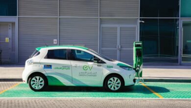 شبكة الشاحن الأخضر في دبي تتوسع إلى 1,860 نقطة شحن