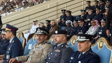 وفد من شرطة أبوظبي يزور كلية الشرطة في قطر