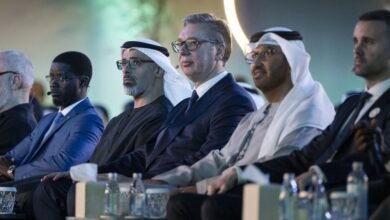 خالد بن محمد بن زايد يشهد جانباً من الجلسات الحوارية ضمن"أسبوع أبوظبي للاستدامة 2026"