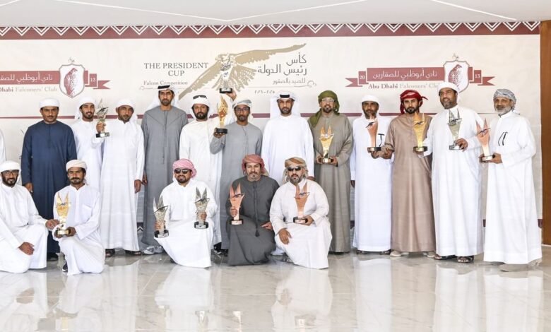 فوز" الجوهي" و" إتش 44 " و "إس 30" بكأس رئيس الدولة للصيد بالصقور