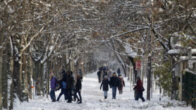 الثلوج وانخفاض الحرارة تعطلان الحياة اليومية في النمسا ودول أوروبية