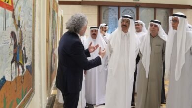 معرض "عنترة في رحاب المعاصرة" بمكتبة محمد بن راشد