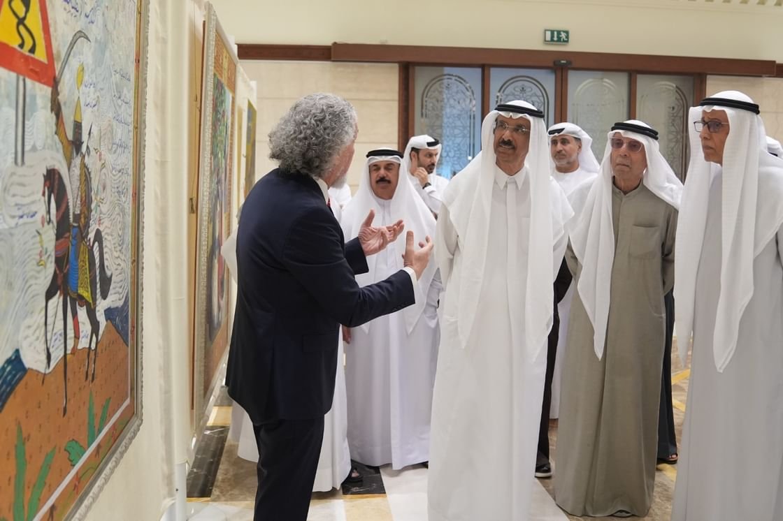 معرض "عنترة في رحاب المعاصرة" بمكتبة محمد بن راشد 1 معرض "عنترة في رحاب المعاصرة" بمكتبة محمد بن راشد