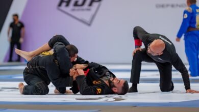 انطلاقة قوية لمنافسات بطولة أبوظبي الدولية لمحترفي الجوجيتسو وتألق لافت لفئة الأساتذه