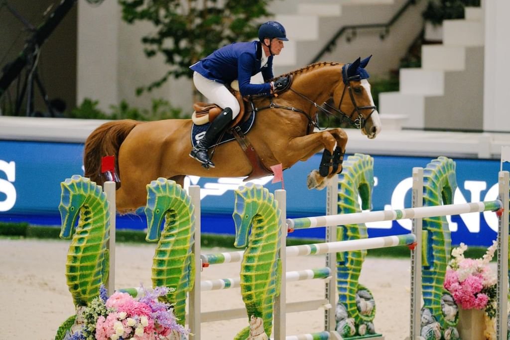 6 منافسات دولية فئة "5 نجوم" في كأس رئيس الدولة لقفز الحواجز بأبوظبي 1 6 منافسات دولية فئة "5 نجوم" في كأس رئيس الدولة لقفز الحواجز بأبوظبي