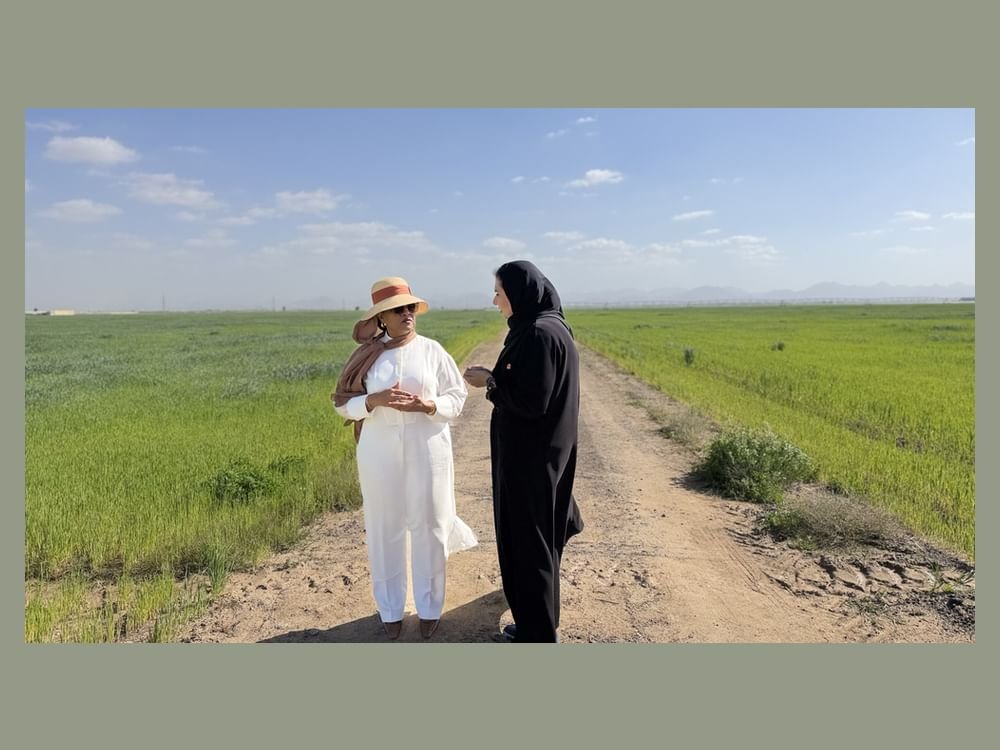 سيدة زنجبار الأولى تطلع على تجربة الشارقة في تطوير سلالات القمح العضوي 1 سيدة زنجبار الأولى تطلع على تجربة الشارقة في تطوير سلالات القمح العضوي