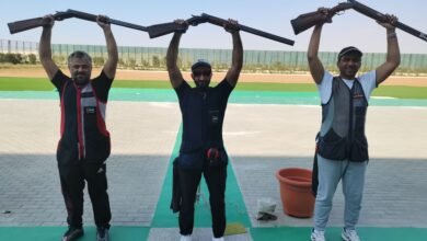 محمد بن دلموك بطلاً لرماية "التراب" في مهرجان الوحدات المساندة