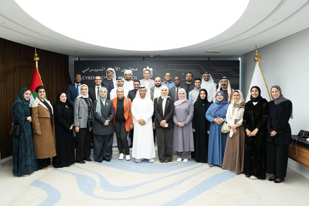 مجلس الأمن السيبراني يستقبل وفداً من برنامج قيادات حكومات المستقبل 1 مجلس الأمن السيبراني يستقبل وفداً من برنامج قيادات حكومات المستقبل