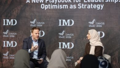 ضمن مشاركة الدولة في "دافوس 2026"/ جلسة حوارية حول القيادة والعمل الإستراتيجي في أوقات التحولات العالمية المتسارعة