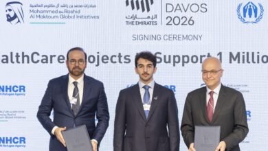 "مبادرات محمد بن راشد آل مكتوم العالمية" تتعهد بدعم المشاريع الصحية لمفوضية اللاجئين حول العالم