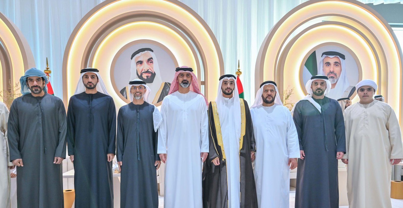 عمار بن حميد يحضر أفراح المزروعي 1 عمار بن حميد يحضر أفراح المزروعي