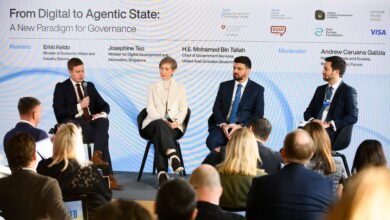 الإمارات تستعرض رؤيتها في تكنولوجيا الحكومات ونموذج الحوكمة المتمحور حول الإنسان في دافوس 2026 4 الإمارات تستعرض رؤيتها في تكنولوجيا الحكومات ونموذج الحوكمة المتمحور حول الإنسان في دافوس 2026