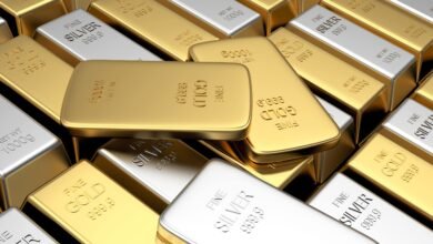 تراجع أسعار المعادن الثمينة