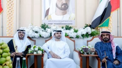 منصور بن محمد يحضر أفراح المقعودي والسبوسي